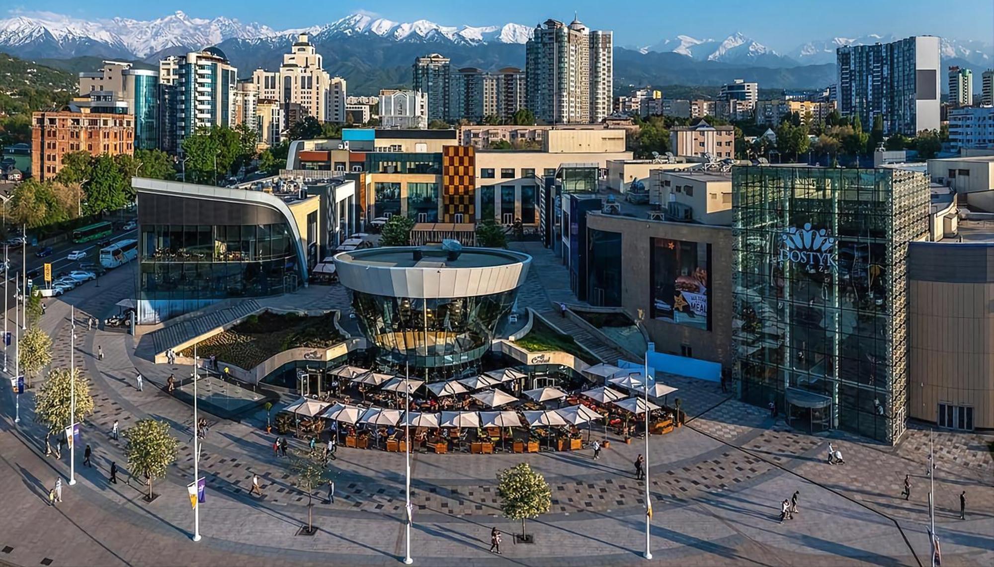 Nadezhda Apartments In Touristic Area, On The Dostyk Avenue 89 알마티 외부 사진
